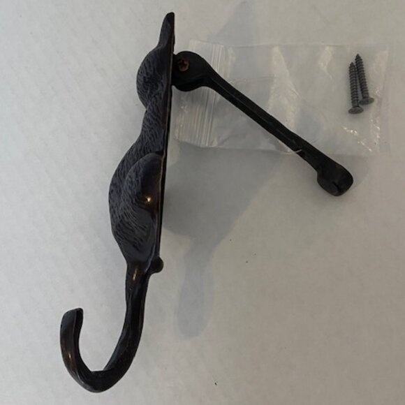 Solid Brass Cat Door knocker. Brand New with hanging hardware - Picture 4 of 8